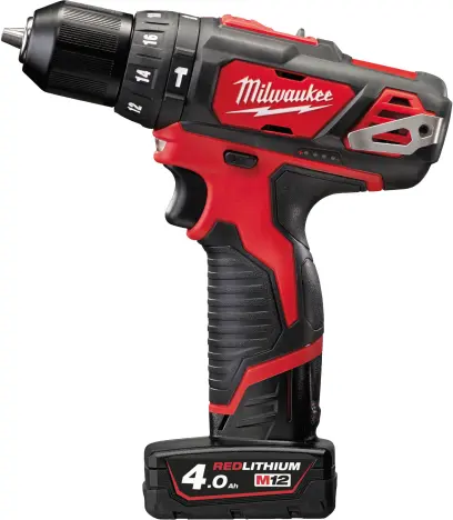 Aku vrtačka s příklepem Milwaukee M12 BPD-402C (MI4933441935)